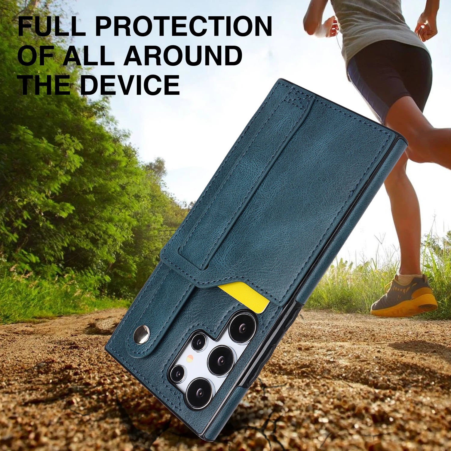 Leather Card Holder Case with Stand For Samsung Galaxy A Series - Premium Mobile Phone Cases from Dressmycell.com - Just $17! Shop now at Dressmycell.com Leather Card Holder Case with Stand For Samsung Galaxy A Series - Premium Mobile Phone Cases from Dressmycell.com - Just $17! Shop now at Dressmycell.com